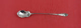 Rustic by Towle Sterling Silver Olive Spoon solid Long  7 3/8"