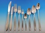 Gossamer by Gorham Sterling Silver Flatware Set for 12 Service 121 pieces Matte