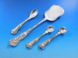 Bacchanalian English Sterling Silver Flatware Service Set 99 pieces Bacchus Wine