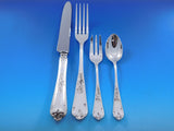 Rocaille by Saint Medard Argenterie French Silverplate Flatware Set Dinner 145pc