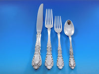 Prince Eugene by Alvin Sterling Silver Flatware Set for 12 Service 63 pcs Dinner