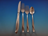 Silver Sculpture by Reed & Barton Sterling Silver Flatware Service 8 Set 53 Pcs