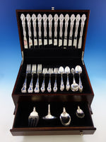Spanish Baroque Reed & Barton Sterling Silver Flatware Set Service 64 PC Dinner