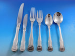 King by Kirk Stieff Sterling Silver Flatware Set Service 76 Pieces Shell Motif