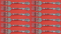 Fontana by Towle Sterling Silver Salad Fork Set 12 pieces 6 1/2"