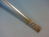 Aegean Weave Gold by Wallace Sterling Silver Flatware Set 8 Service 35 Pieces