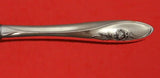 Sculptured Rose by Towle Sterling Silver Casserole Spoon HH WS Custom 11 1/4"