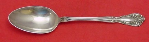 Chateau Rose by Alvin Sterling Silver Serving Spoon 8 1/2" Vintage Silverware