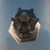 Chinese Export .900 Sterling Silver Pepper Shaker Brick Tower c.1890s WC (#6653)