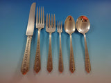 Normandie by Wallace Sterling Silver Flatware Set For 8 Service 52 Pieces