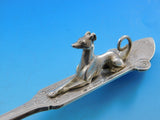Hound by Gorham Sterling Silver Berry Serving Spoon with 3D Hound Rare 9"
