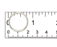 18k White Gold Wedding Band Ring Dated 1930 Size 7.25 Jewelry (#J7281)