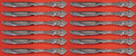 El Grandee by Towle Sterling Silver Butter Spreader HH modern Set 12 pcs 6 3/4"