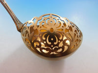 Bird by Wendt Sterling Silver Oyster Ladle Hooded Hood Gold Washed 10 1/2"