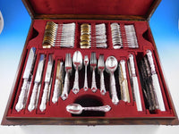 Florentine by Tiffany Sterling Silver Flatware Set Service 175 pcs Fitted Chest