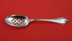 Old Newbury by Towle Sterling Silver Pierced Serving Spoon Orig Diamond Pierc 8"