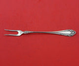 Rose by Wallace Sterling Silver Pickle Fork 2-Tine 6" Serving Silverware