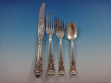 Sir Christopher by Wallace Sterling Silver Flatware Set For 12 Service 81 Pieces
