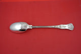 Coburg by English Sterling Silver Platter Spoon massive 8ozt massive 12 1/2"