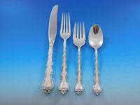 Feliciana by Wallace Sterling Silver Flatware Set for 8 Service 46 pieces