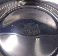 Lap Over Edge Acid Etched by Tiffany and Co Sterling Silver Fruit Bowl (#4975)