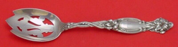 Frontenac by International Sterling Silver Pierced Serving Spoon original 8 1/4"