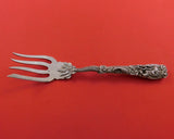 Chinese Sterling Silver Salad Fork HH AS with Dragon Design 5 5/8" Flatware
