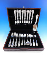 Prince Eugene by Alvin Sterling Silver Flatware Set for 8 Service 49 pcs Dinner
