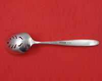 Rose Solitaire by Towle Sterling Silver Serving Spoon Pierced Fancy Orig 8 5/8"