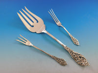 Florentine Lace by Reed & Barton Sterling Silver Flatware Set Service 140 Pieces