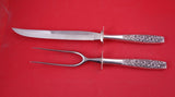 Contessina by Towle Sterling Silver Roast Carving Set 2pc Knife 14" fork 10 3/8"
