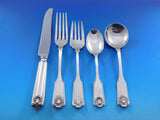 Fiddle Shell by Frank Smith Sterling Silver Flatware Set 8 Service 44 pieces