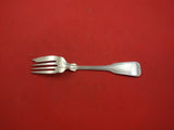Fiddle Thread by Various Makers Sterling Silver Salad Fork with EB mark 6 1/4"