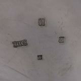 1961 Vintage Dublin Irish Silver by WE Fluted and Hammered Bowl (#4215)