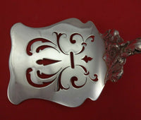 Les Six Fleurs by Reed and Barton Sterling Silver Waffle Serving 11" Antique