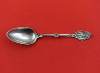 Medallion by Koehler & Ritter Coin Silver Teaspoon w/warrior 6 1/4"