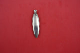Heraldic by Whiting Sterling Perfume Vial w/ pierced Cap #1912 wt 8.5ozt  2 3/4"