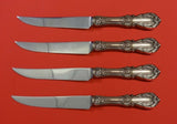 Burgundy by Reed and Barton Sterling Silver Steak Knife Set 4pc HHWS  Custom