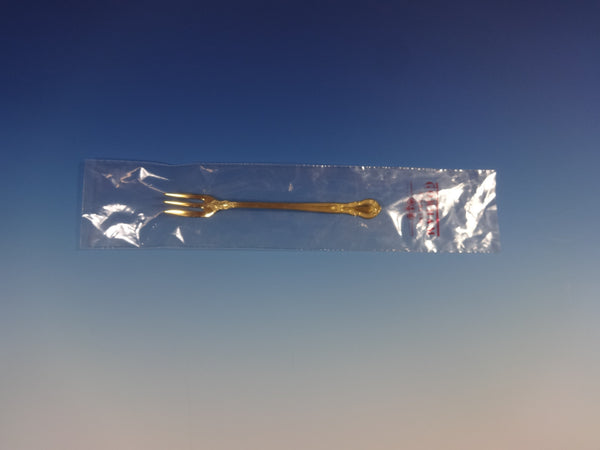 Chantilly-Vermeil by Gorham Sterling Silver Cocktail Fork 5 1/2" New