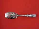 English King by Tiffany and Co Sterling Silver Ice Tong pierced double spoons 7"