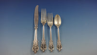 Grande Baroque by Wallace Sterling Silver Flatware Set Service 48 Pieces
