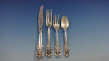 Grande Baroque by Wallace Sterling Silver Flatware Set Service 48 Pieces