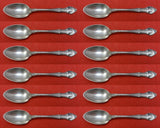 English Gadroon by Gorham Sterling Silver Demitasse Spoon Set 12 pieces 4 1/4"