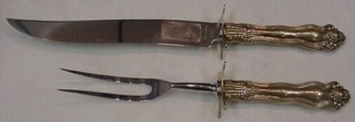 Winchester by International Sterling Silver Roast Carving Set 2pc HH WS