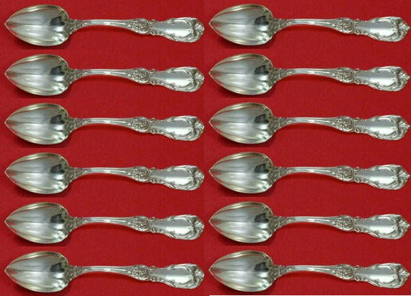 Burgundy by Reed and Barton Sterling Silver Grapefruit Spoon Custom Set 12pc 6"