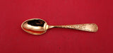 Old Maryland Engraved Vermeil by Kirk Sterling Silver Demitasse Spoon 4 1/8"
