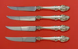El Greco by Reed and Barton Sterling Silver Steak Knife Set 4pc HHWS Custom