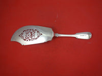 English Victorian Sterling Silver Fish Server London 1834 by JB pierced  12"