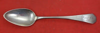 Coin Silver by Various Makers Place Soup Spoon dated 1767 engraved 6 7/8"