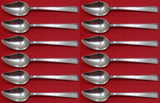 Pantheon by International Sterling Silver Grapefruit Spoon Set of 12 pcs 5 7/8"